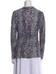 Tory Burch Linen Printed Sweater