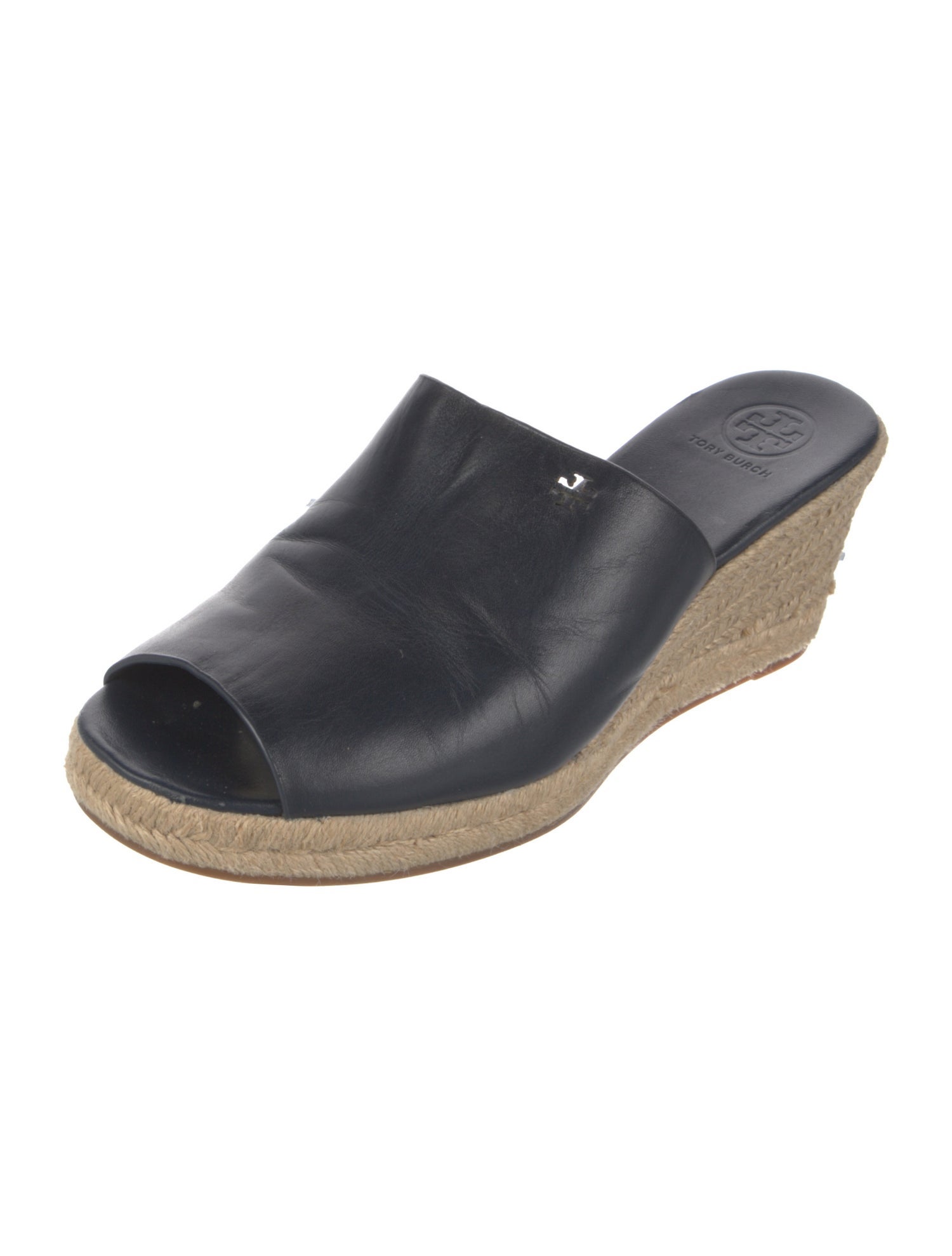 Tory Burch Leather Espadrilles