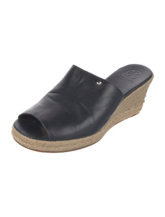 Tory Burch Leather Espadrilles