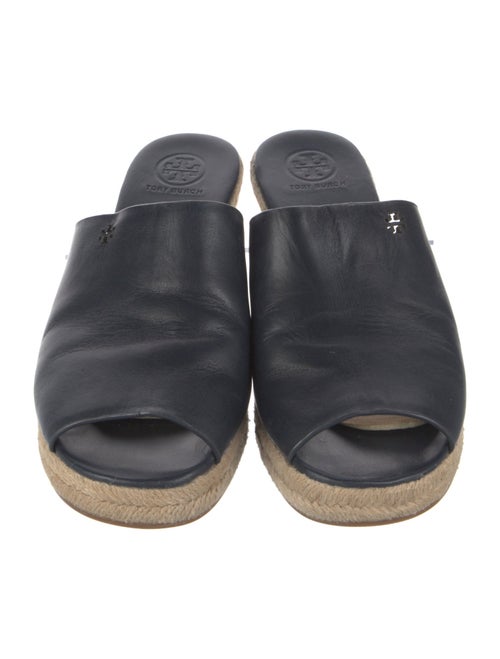 Tory Burch Leather Espadrilles