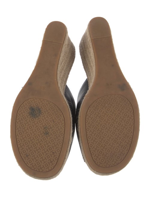Tory Burch Leather Espadrilles