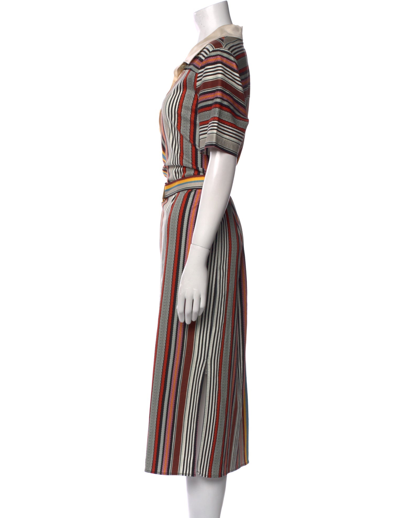 Tory Burch Striped Long Dress