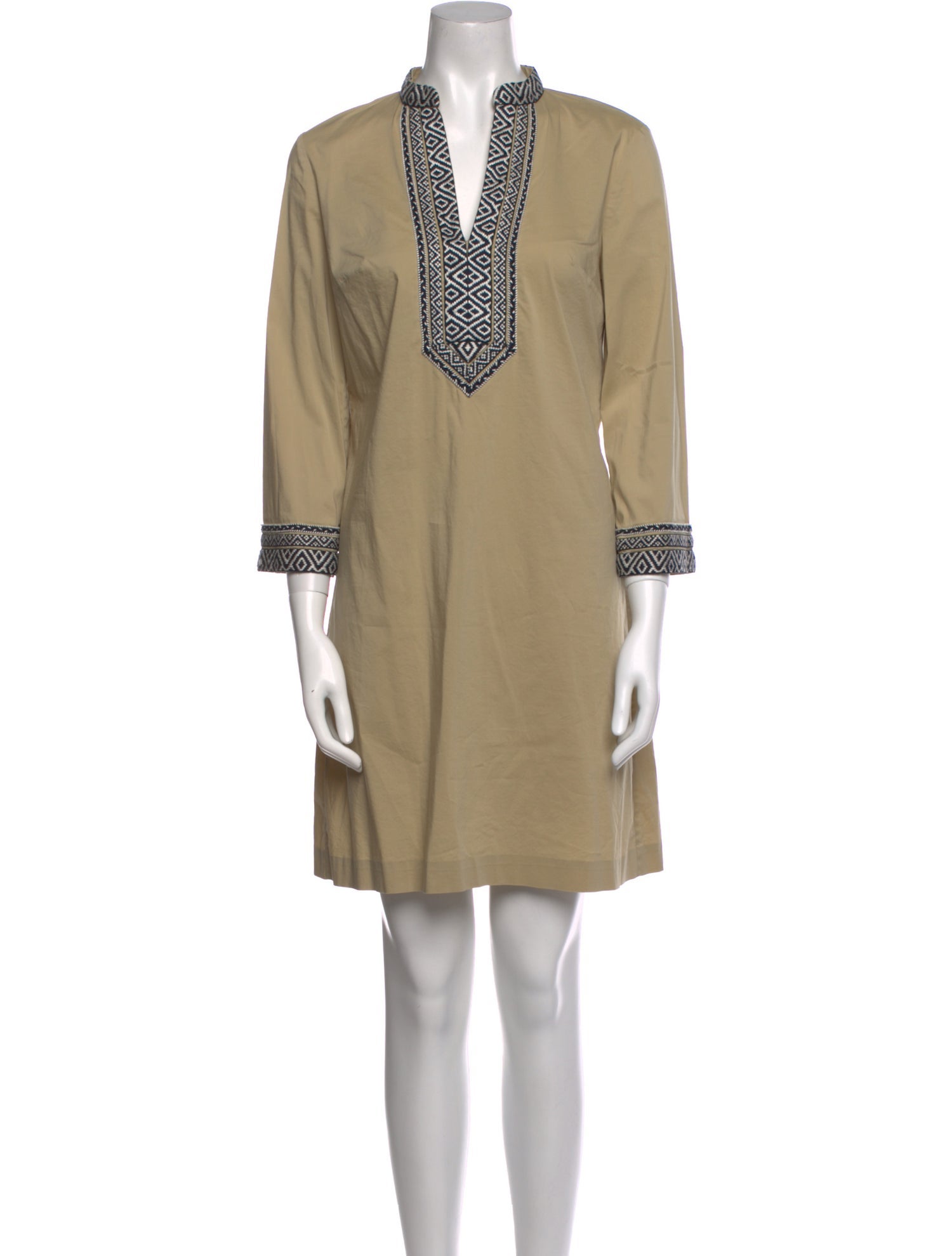 Tory Burch V-Neck Mini Dress