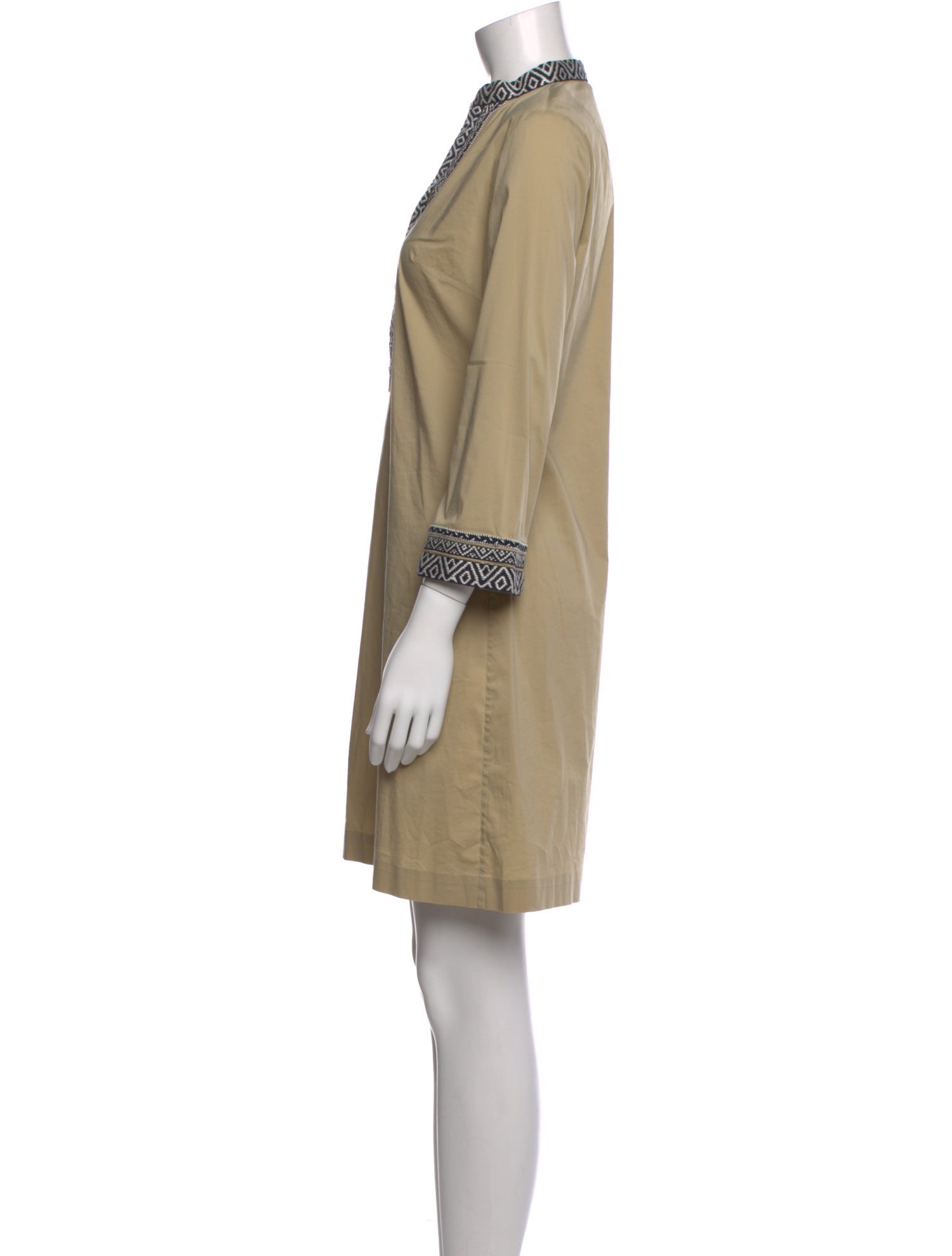 Tory Burch V-Neck Mini Dress