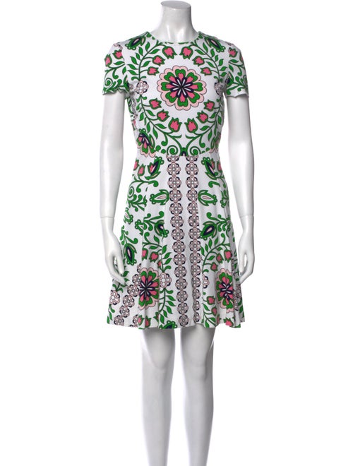 Tory Burch Floral Print Mini Dress