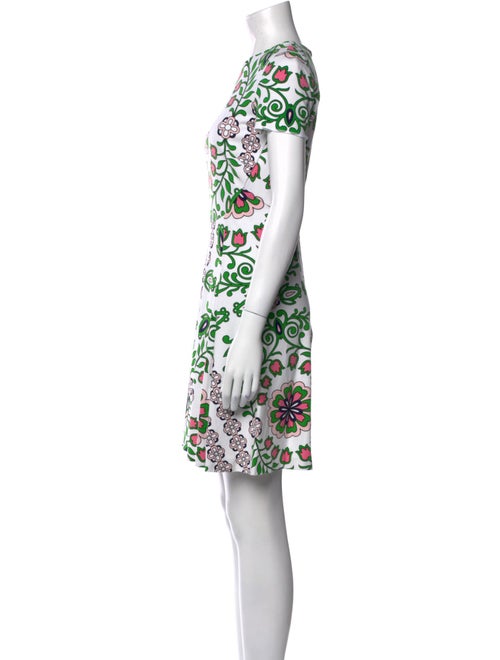 Tory Burch Floral Print Mini Dress