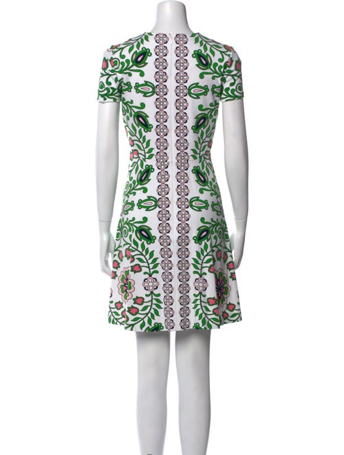 Tory Burch Floral Print Mini Dress