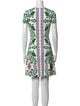Tory Burch Floral Print Mini Dress