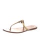Tory Burch Leather T-Strap Sandals