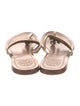 Tory Burch Leather T-Strap Sandals