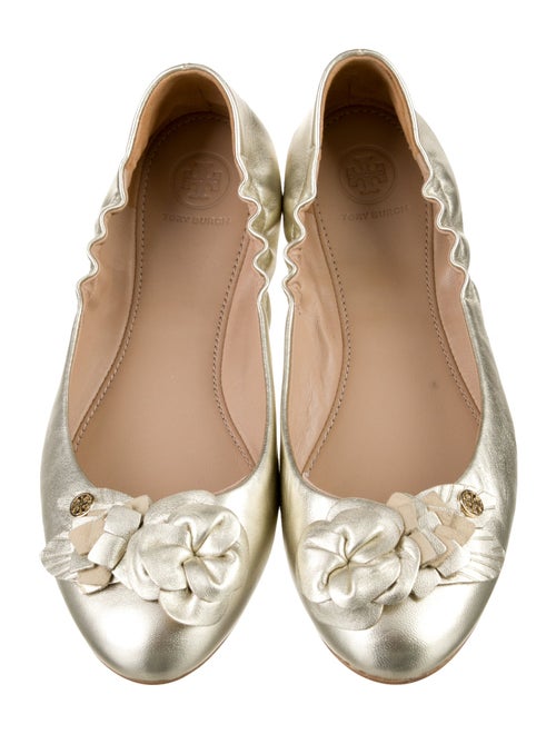 Tory Burch Leather Ballet Flats