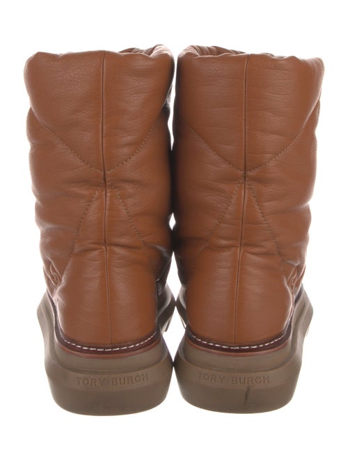 Tory Burch Leather Combat Boots