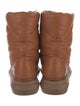 Tory Burch Leather Combat Boots