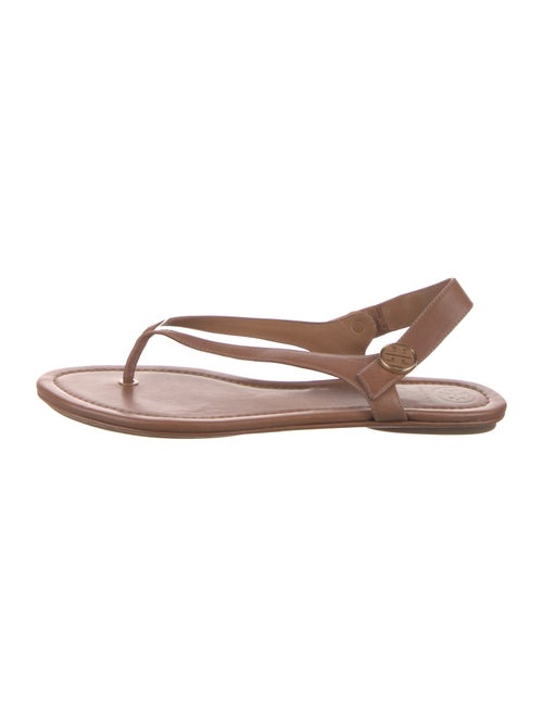Tory Burch Leather Slingback Sandals