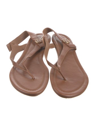 Tory Burch Leather Slingback Sandals