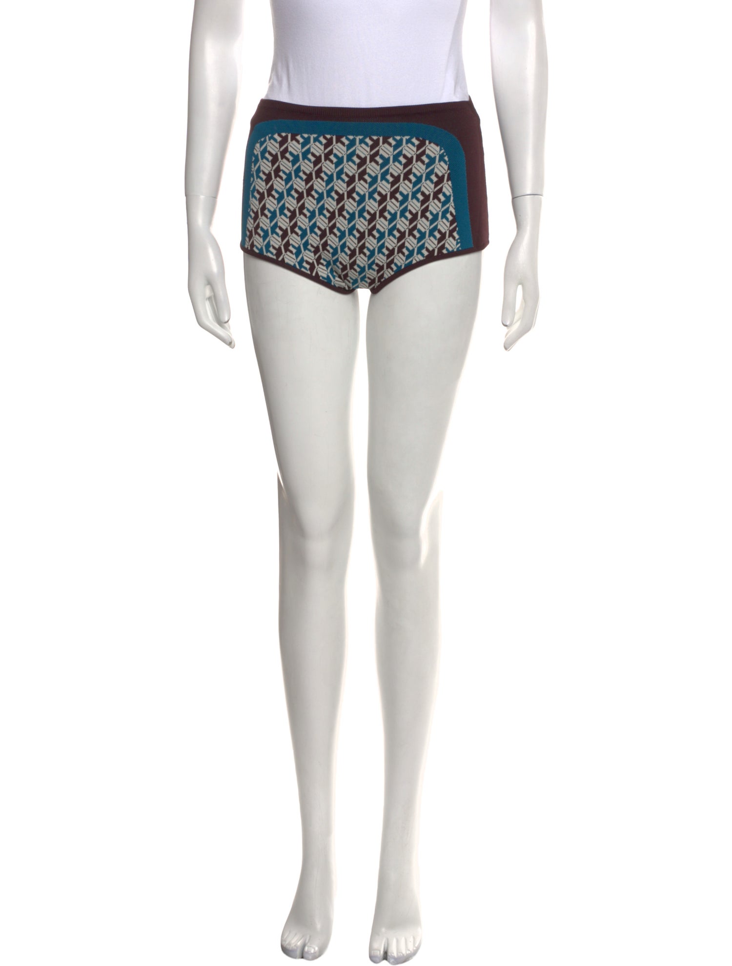 Tory Burch Printed Mini Shorts