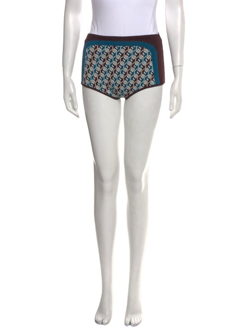 Tory Burch Printed Mini Shorts