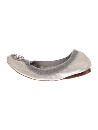 Tory Burch Suede Ballet Flats