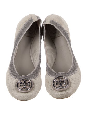 Tory Burch Suede Ballet Flats