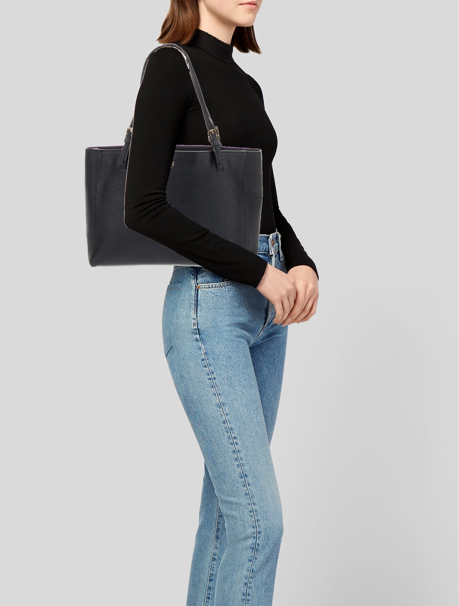 Tory Burch Saffiano Leather Tote