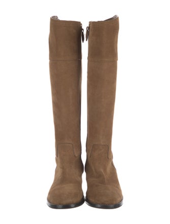 Tory Burch Suede Riding Boots