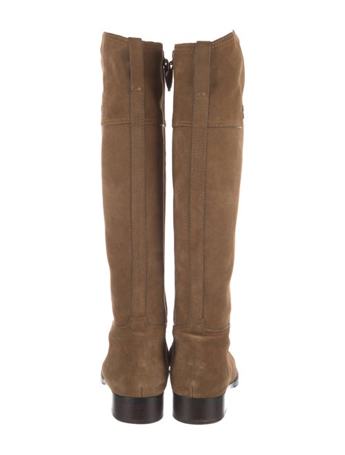 Tory Burch Suede Riding Boots