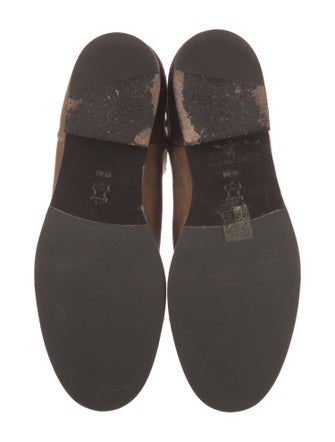 Tory Burch Suede Riding Boots