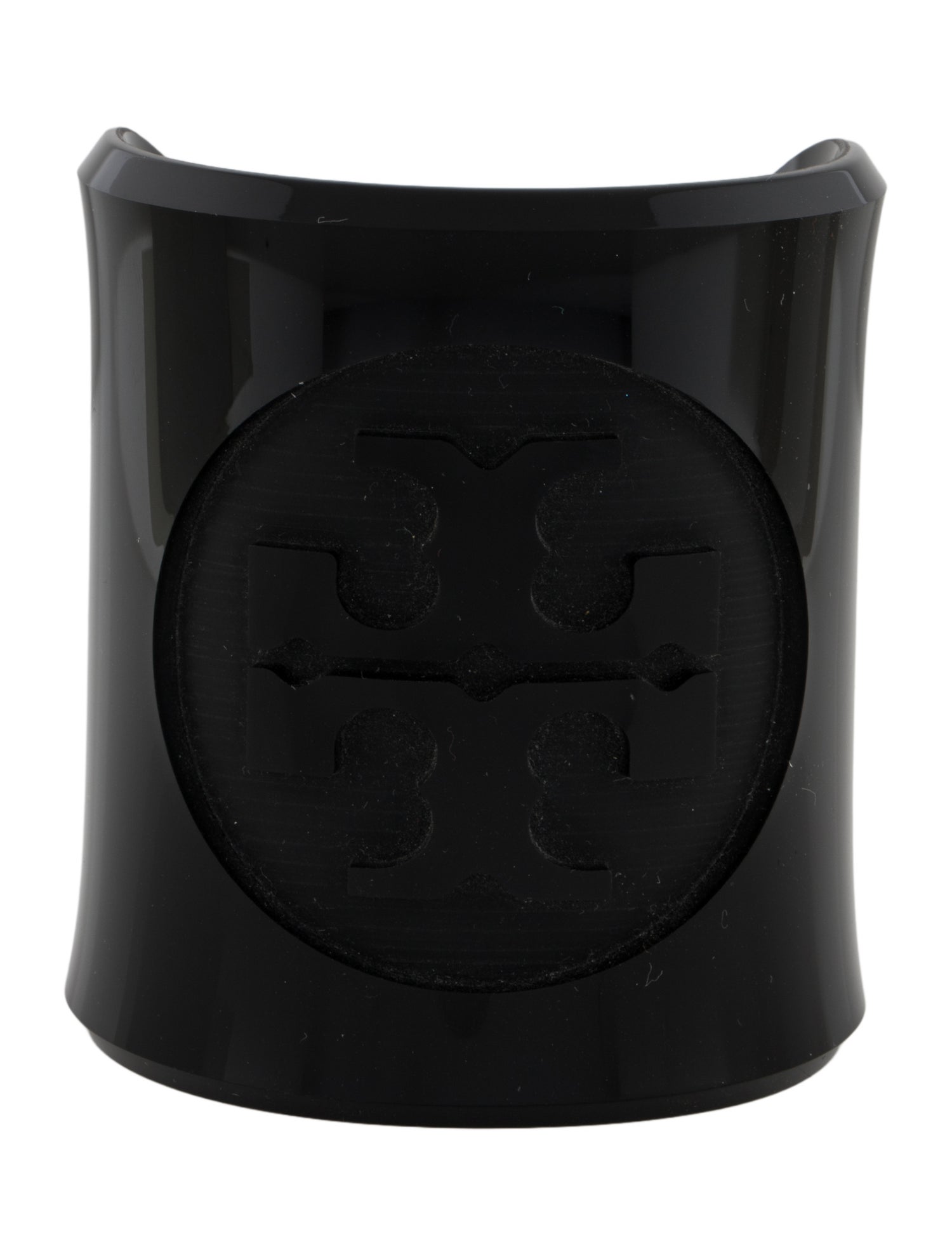 Tory Burch Resin Logo Cuff Bracelet