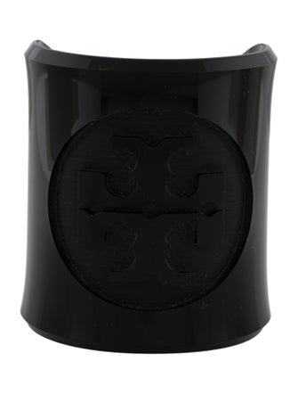 Tory Burch Resin Logo Cuff Bracelet