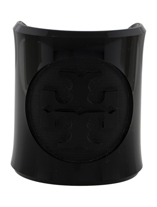 Tory Burch Resin Logo Cuff Bracelet