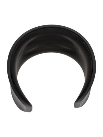 Tory Burch Resin Logo Cuff Bracelet