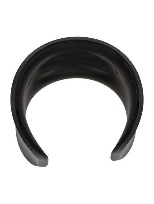 Tory Burch Resin Logo Cuff Bracelet