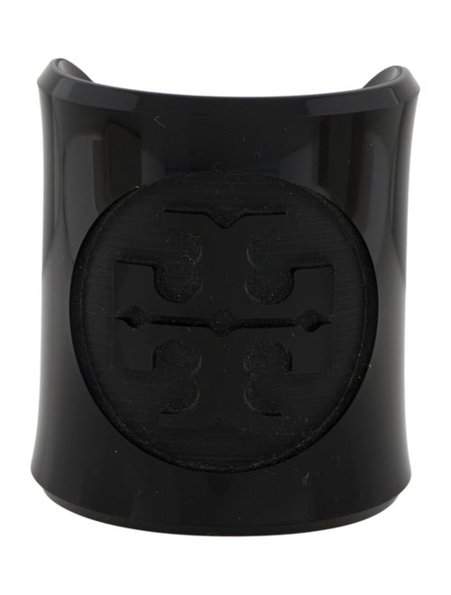 Tory Burch Resin Logo Cuff Bracelet
