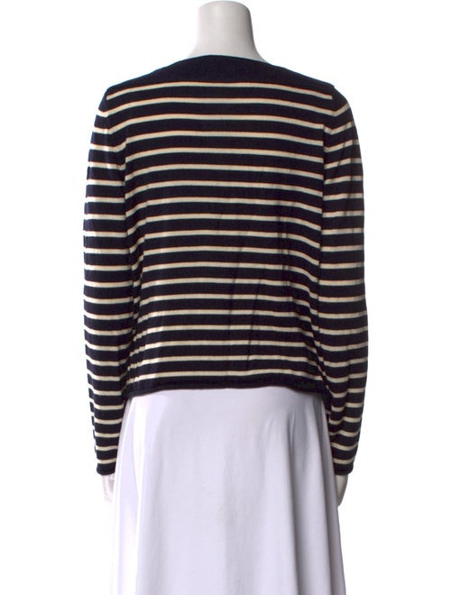 Tory Burch Merino Wool Striped Sweater
