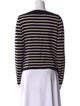 Tory Burch Merino Wool Striped Sweater