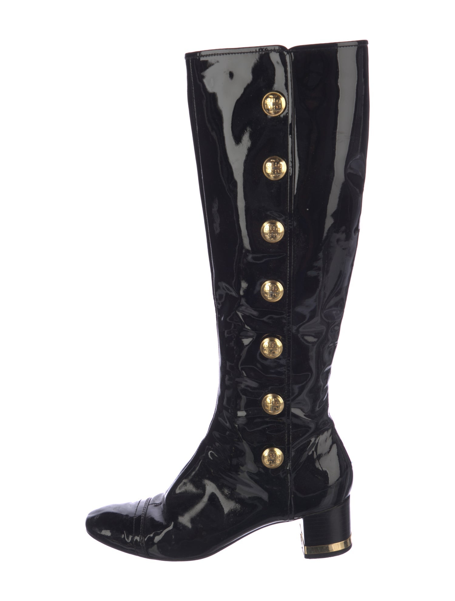 Tory Burch Patent Leather Boots