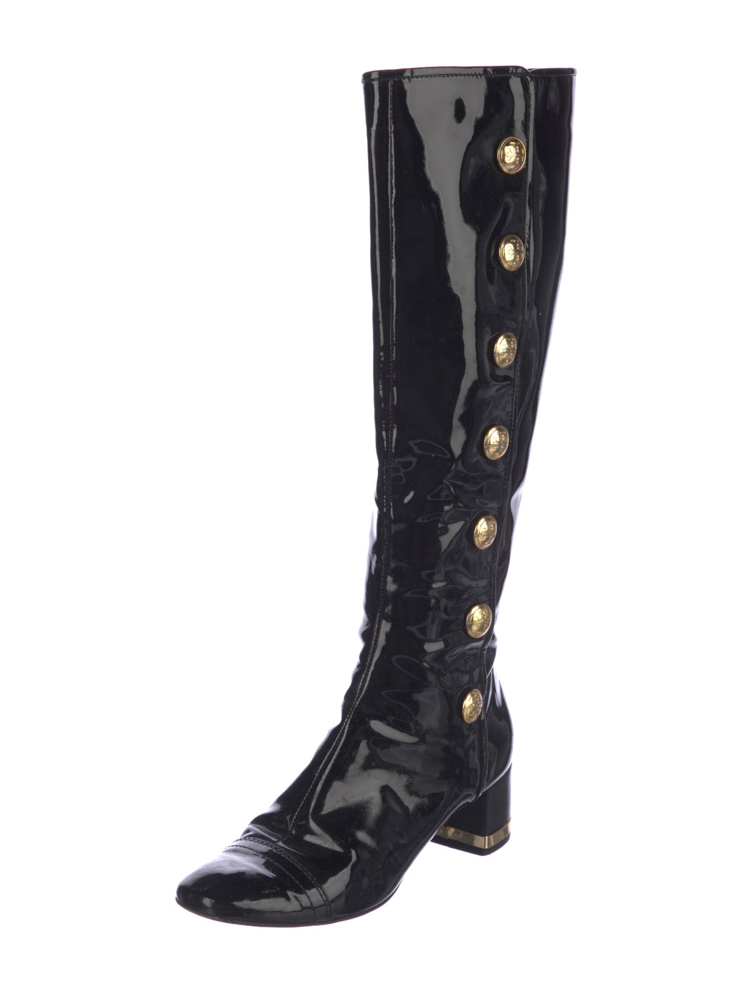 Tory Burch Patent Leather Boots