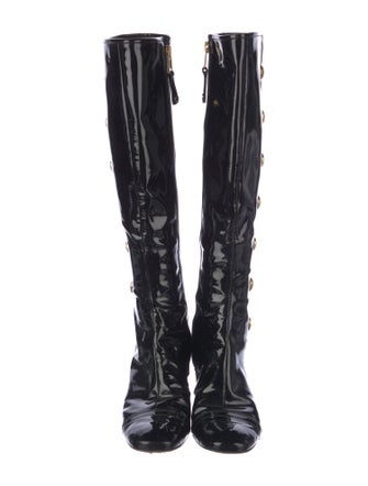 Tory Burch Patent Leather Boots