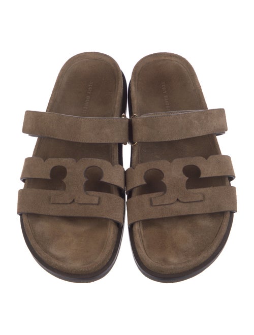 Tory Burch Suede Slides