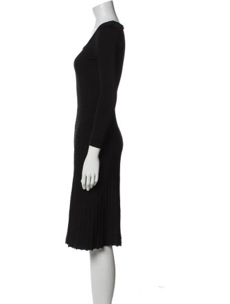 Tory Burch Scoop Neck Knee-Length Dress
