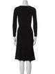 Tory Burch Scoop Neck Knee-Length Dress
