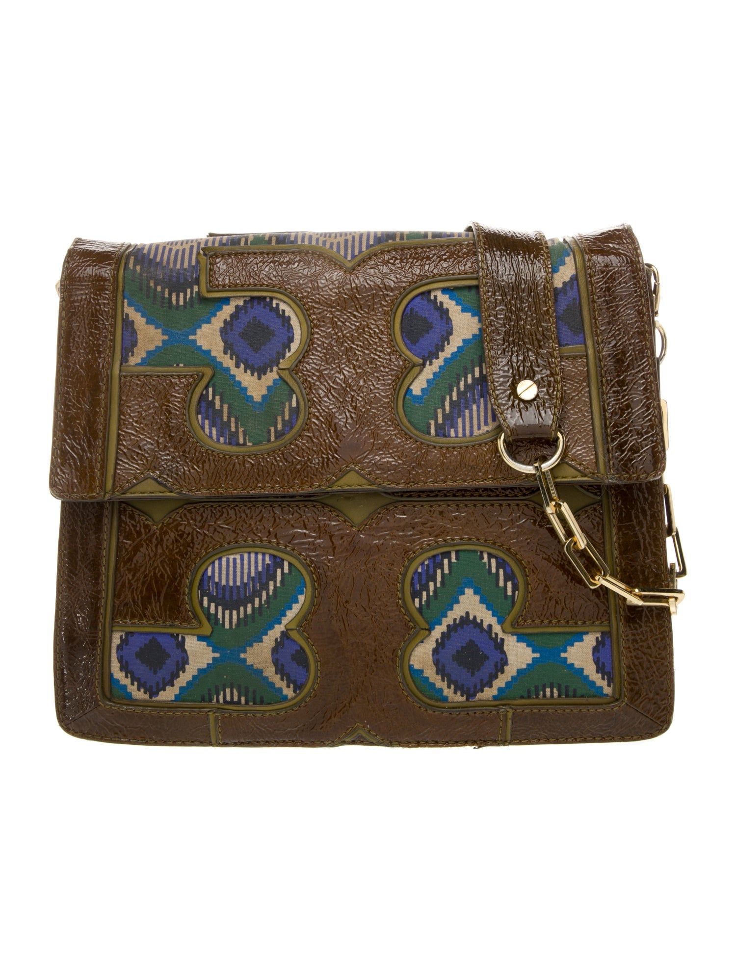 Tory Burch Patent Leather Shoulder Bag