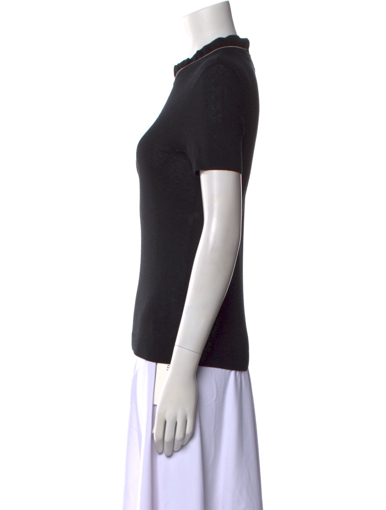 Tory Burch Silk Crew Neck Sweater