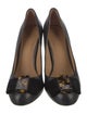Tory Burch Leather Bow Accents Pumps