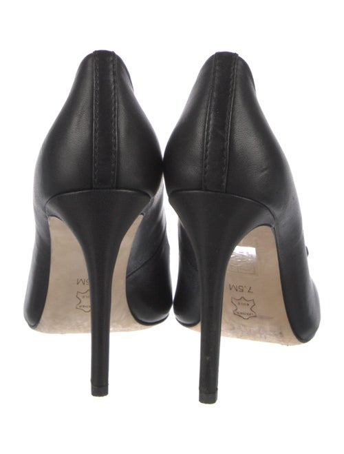 Tory Burch Leather Bow Accents Pumps