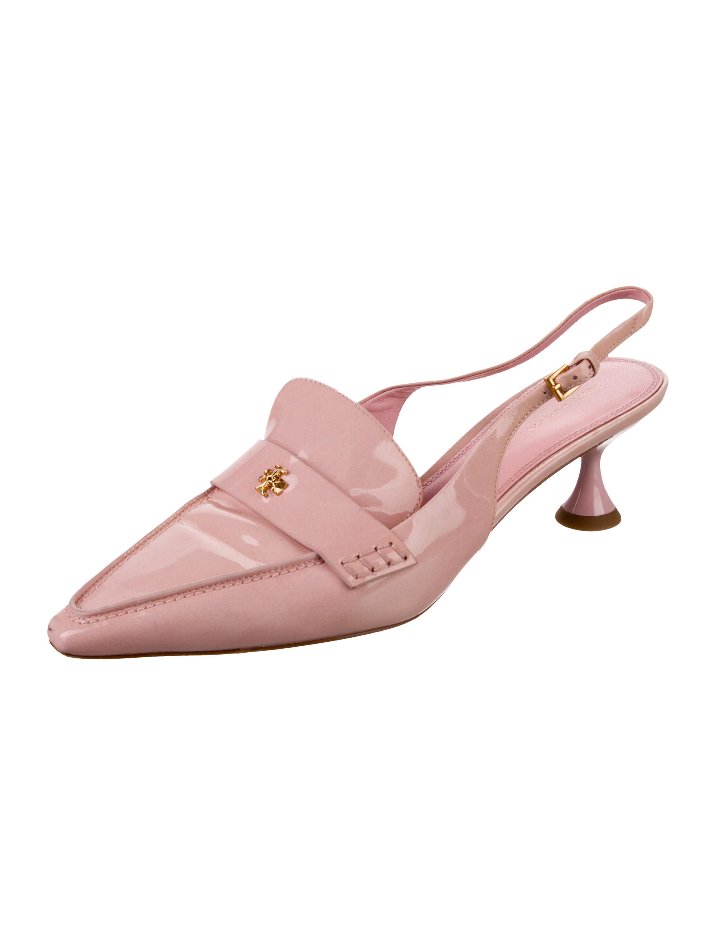 Tory Burch Patent Leather Slingback Pumps