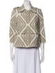 Tory Burch Tweed Pattern Evening Jacket