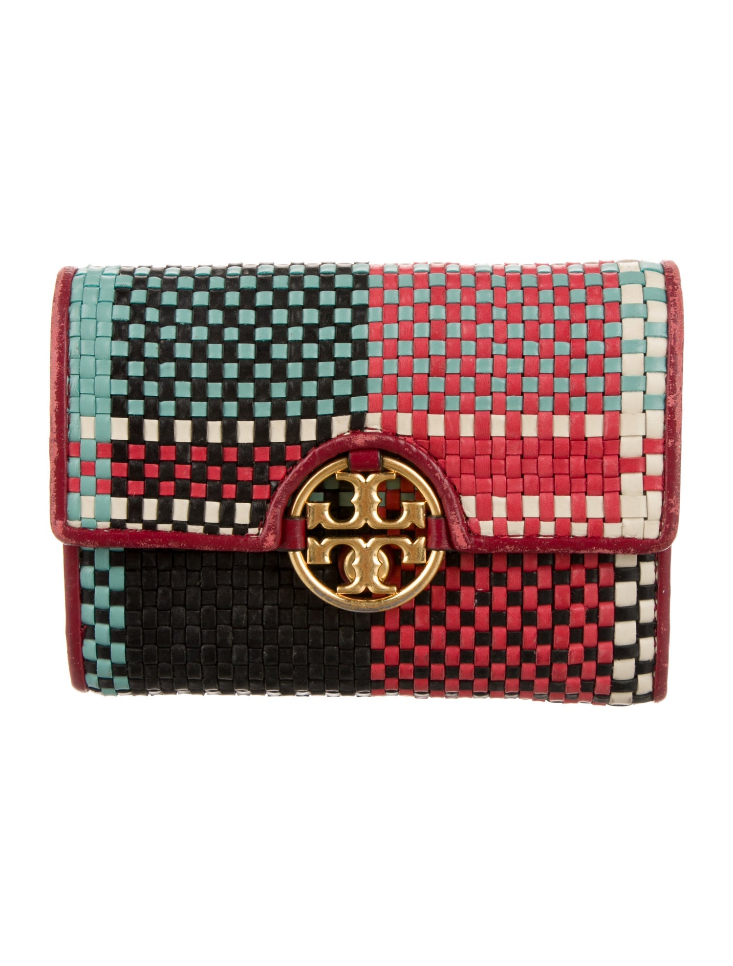 Tory Burch Leather Printed Wallet