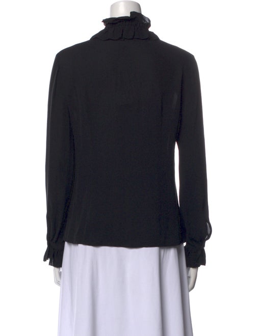 Tory Burch Silk Mock Neck Sweater