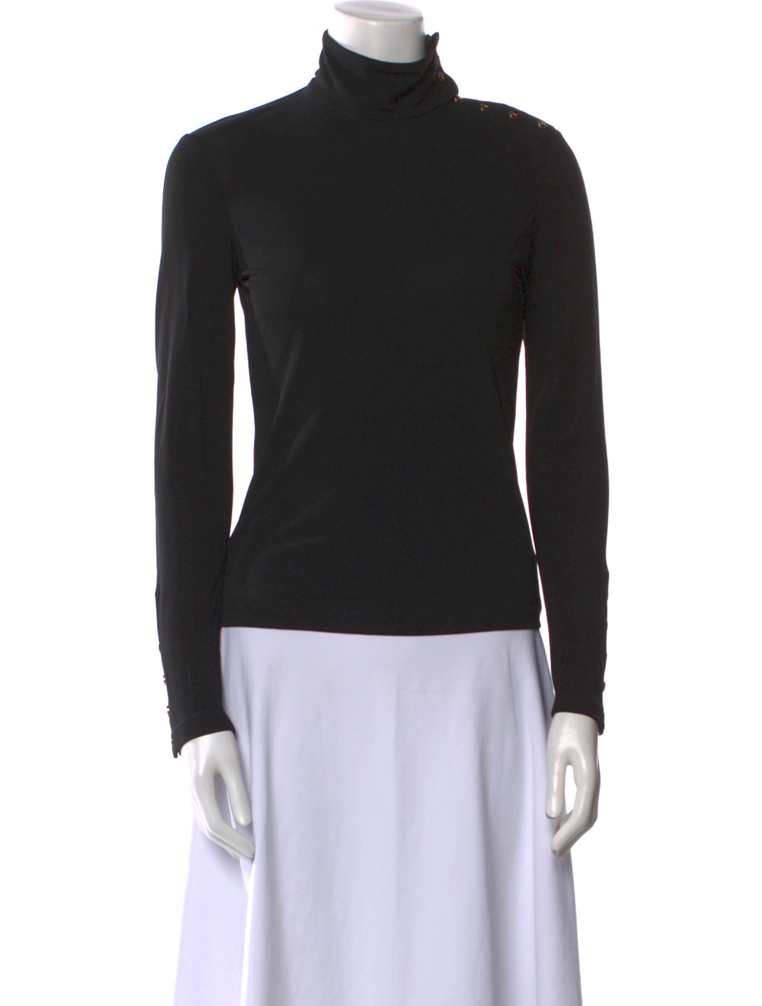 Tory Burch Turtleneck Long Sleeve Top